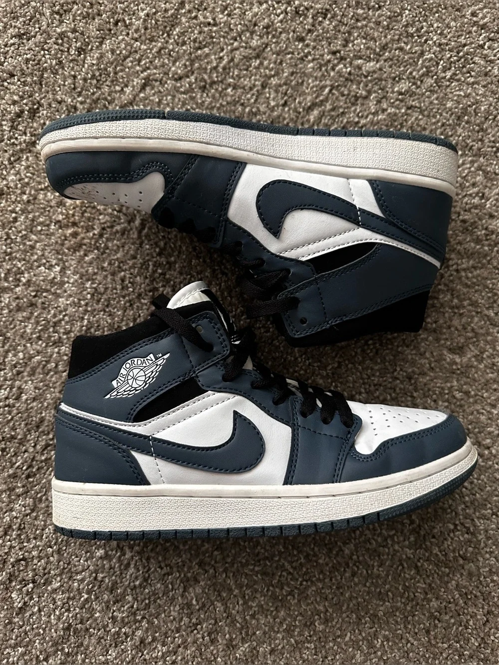 Nike Air Jordan 1 kids Sneakers - Navy & White